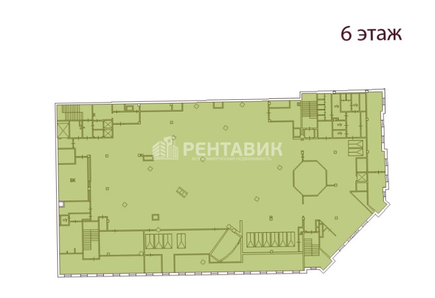 Здание целиком Адмирал площадью 9290 квадратных метров