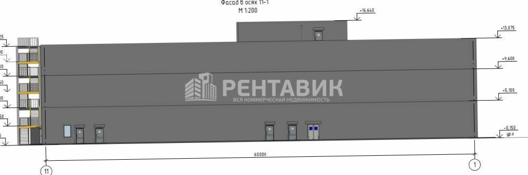 Здание целиком Литовская 16 площадью 6051 квадратных метров