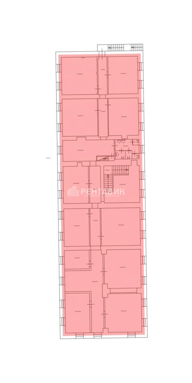 Офис Калинкинъ площадью 832 квадратных метров