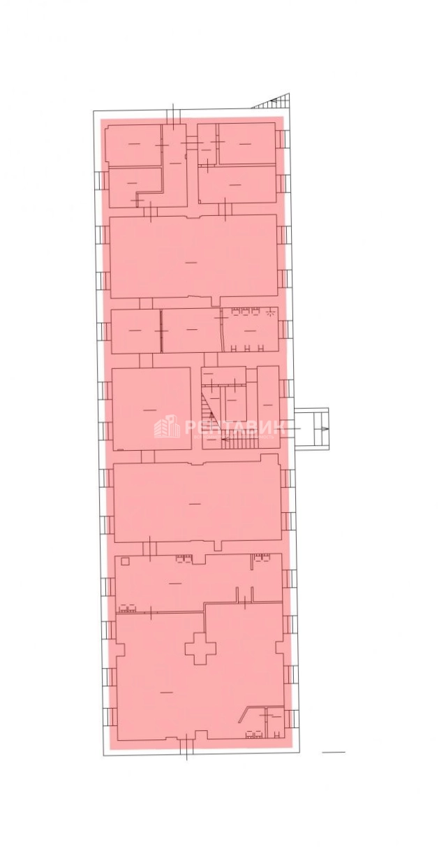 Офис Калинкинъ площадью 832 квадратных метров