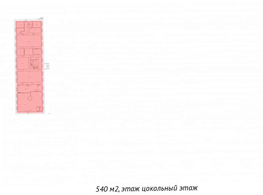 Здание целиком Калинкинъ площадью 1082 квадратных метров