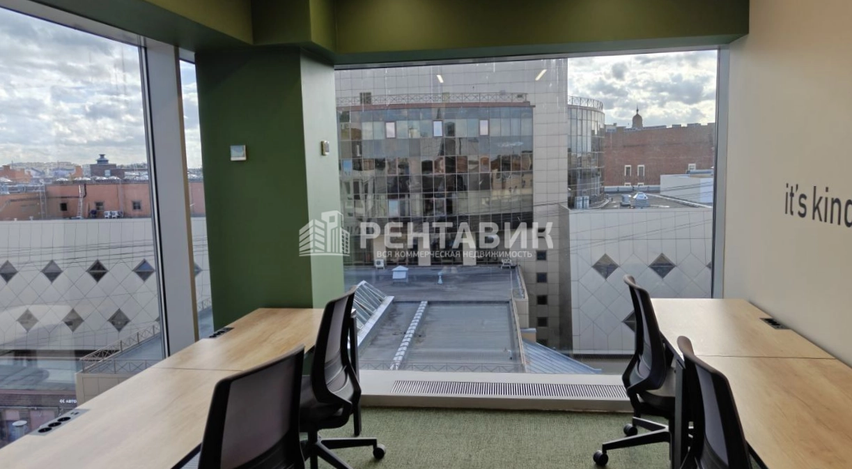 Офис ПИК площадью 70 квадратных метров