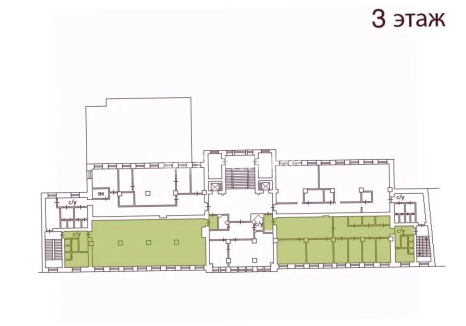 Офис Сенатор на Чайковского, 1 площадью 393 квадратных метров