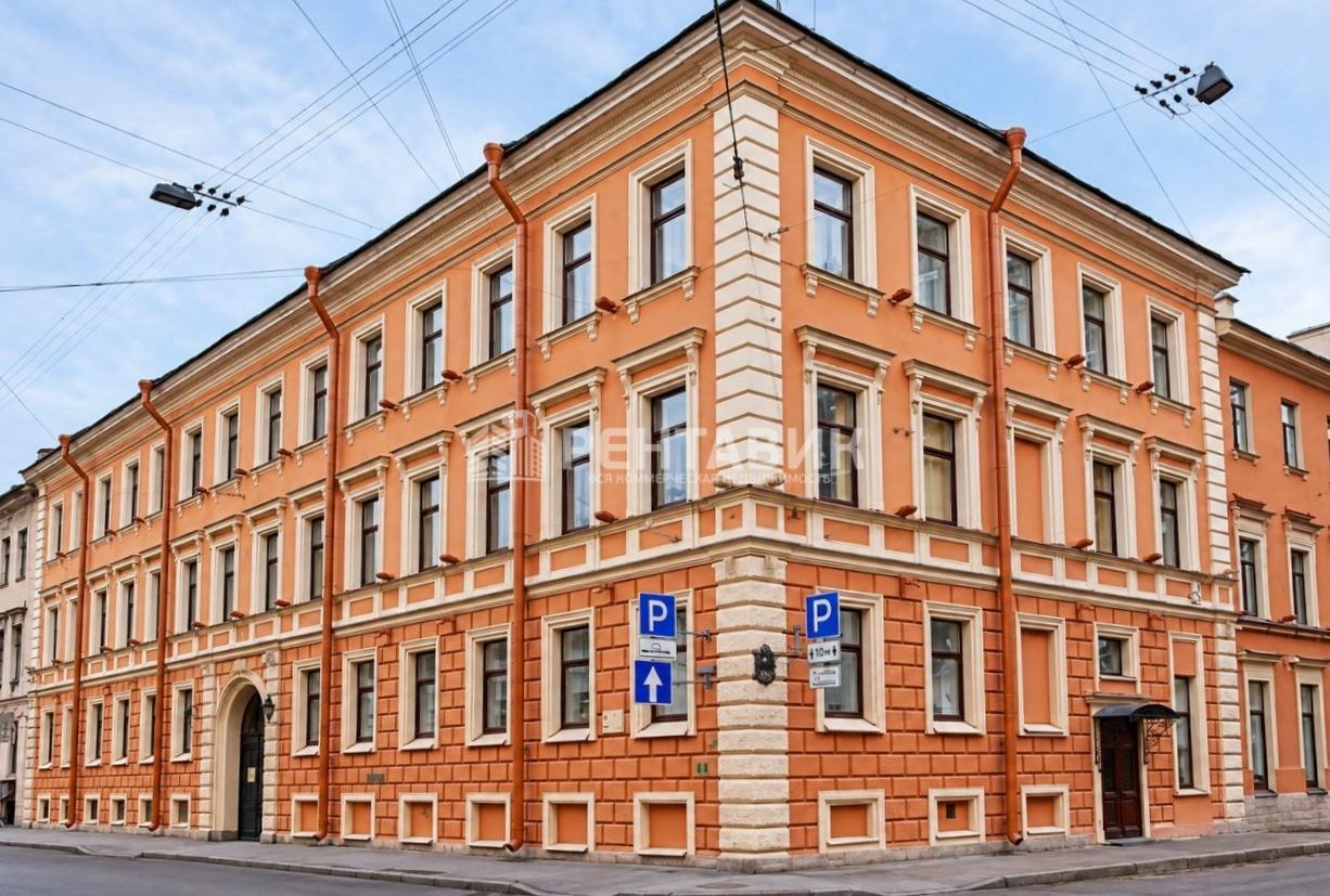 Здание Ново-Исаакиевский по адресу г Санкт-Петербург, Конногвардейский пер, д 4