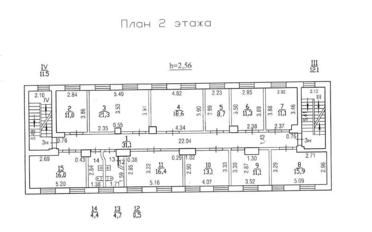 Офис Ресурс площадью 195.2 квадратных метров