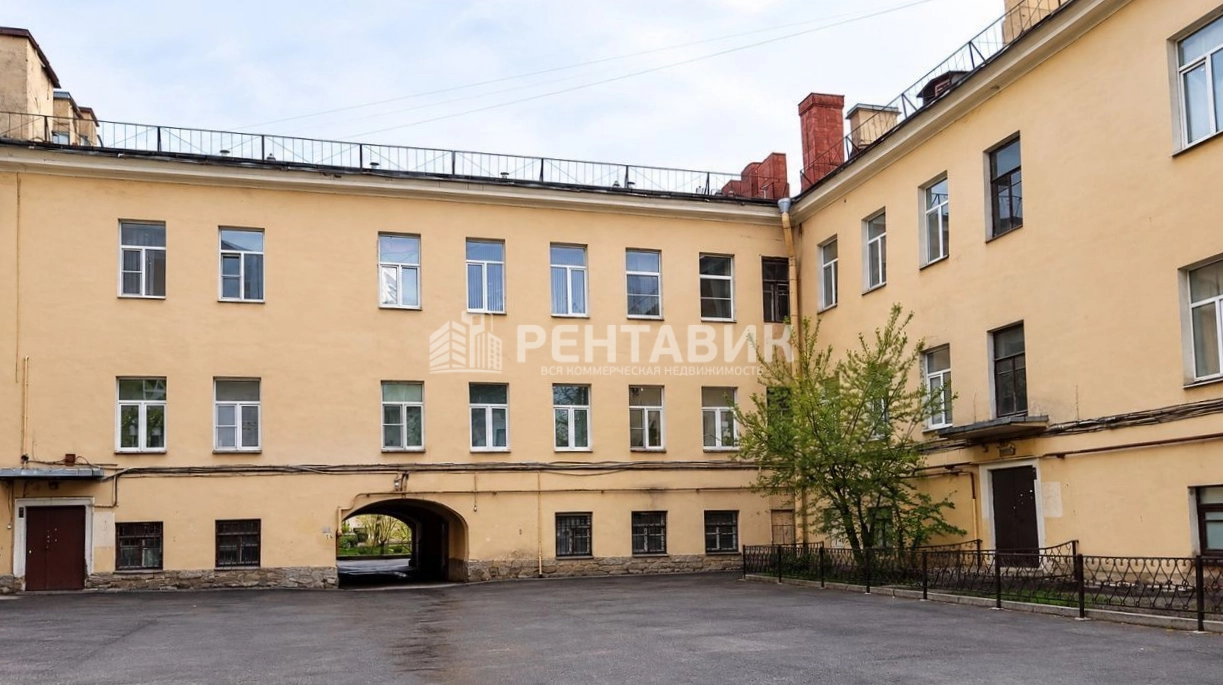 фасад дома, здание по адресу г Санкт-Петербург, ул Циолковского, д 1 к 2 литера В