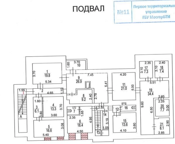 Здание целиком Земляной Вал, 59 площадью 834 квадратных метров