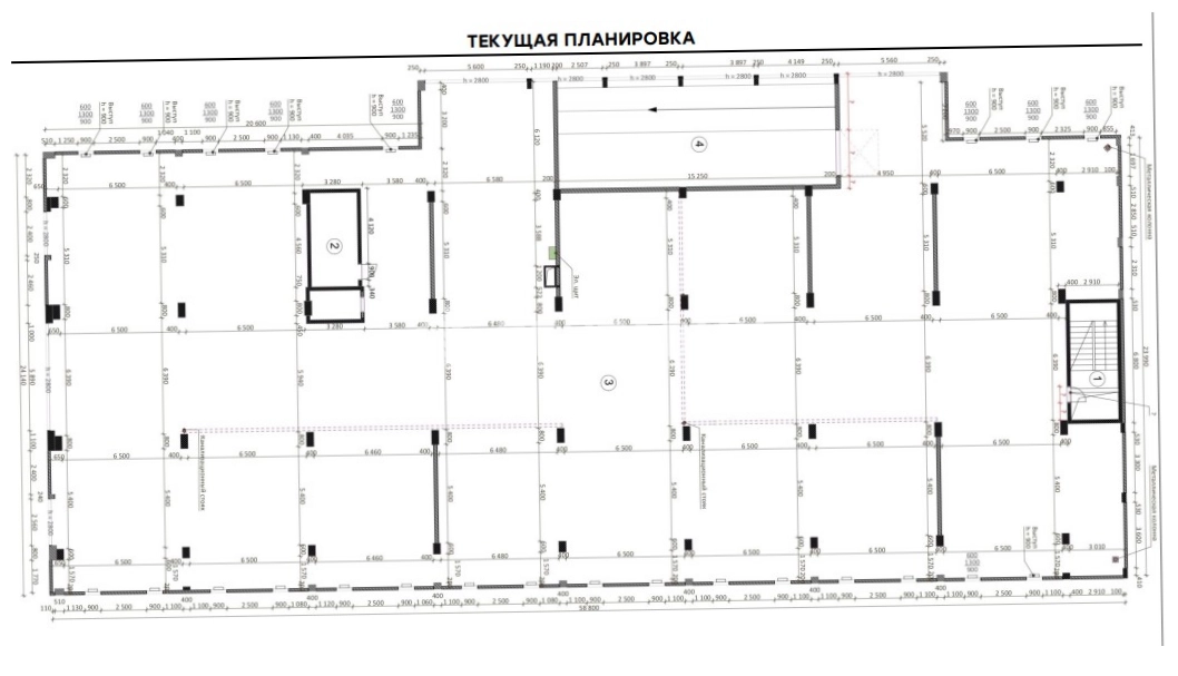 Офис Шателена, 9 площадью 1375 квадратных метров