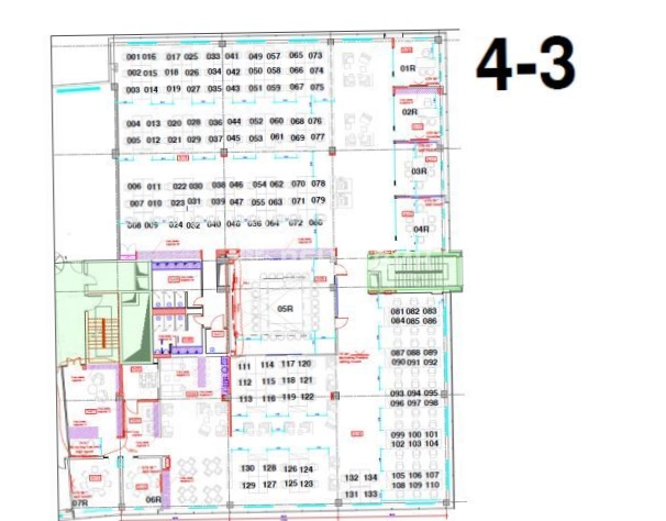 Офис Крылатские холмы, корпус 4 площадью 1242 квадратных метров