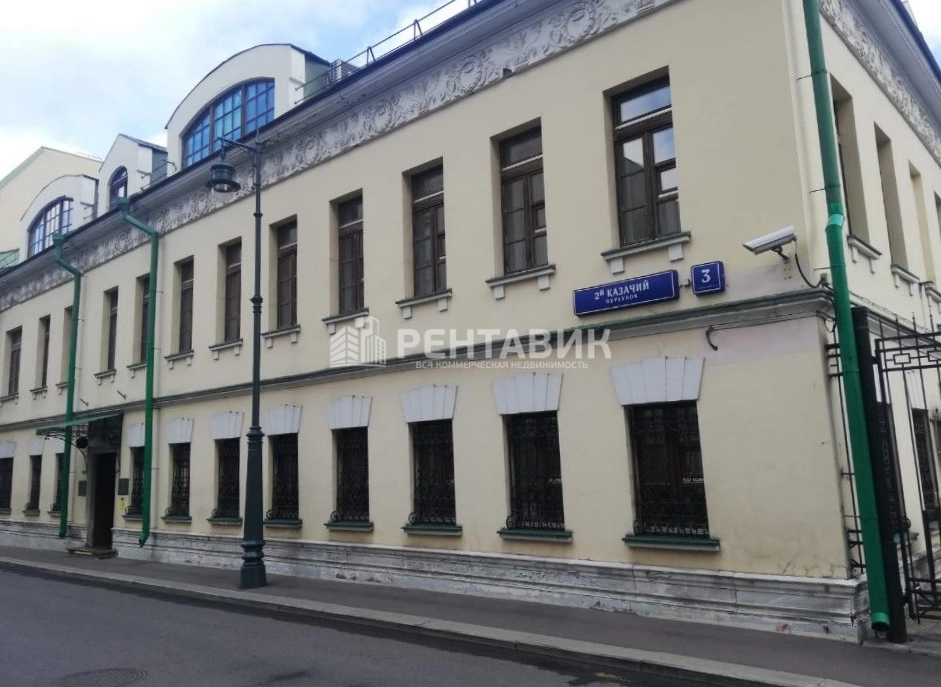 Здание 2-й Казачий 3с1 по адресу г Москва, 2-й Казачий пер, д 3 стр 1