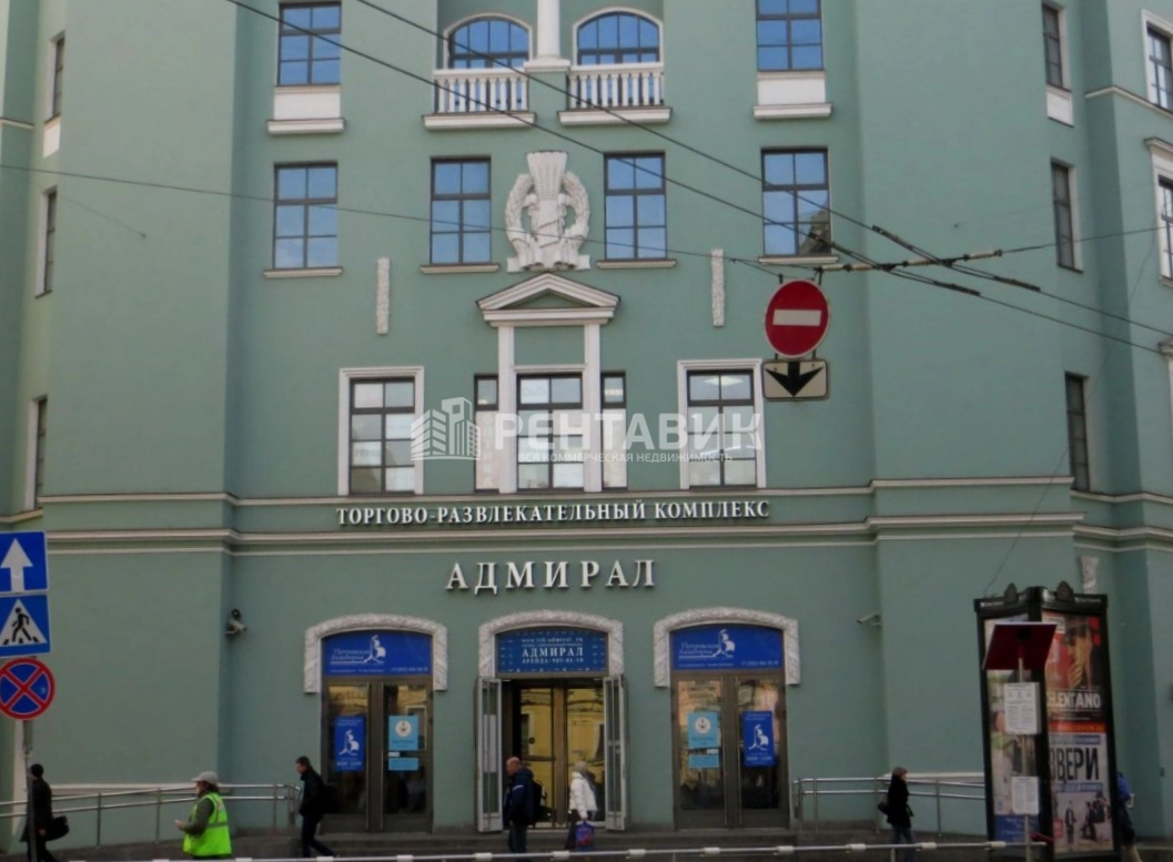 фасад дома, здание по адресу г Санкт-Петербург, ул Малая Морская, д 4/1