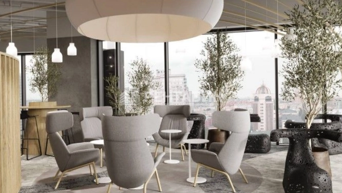Офис Officeflex DM Tower площадью 990 квадратных метров