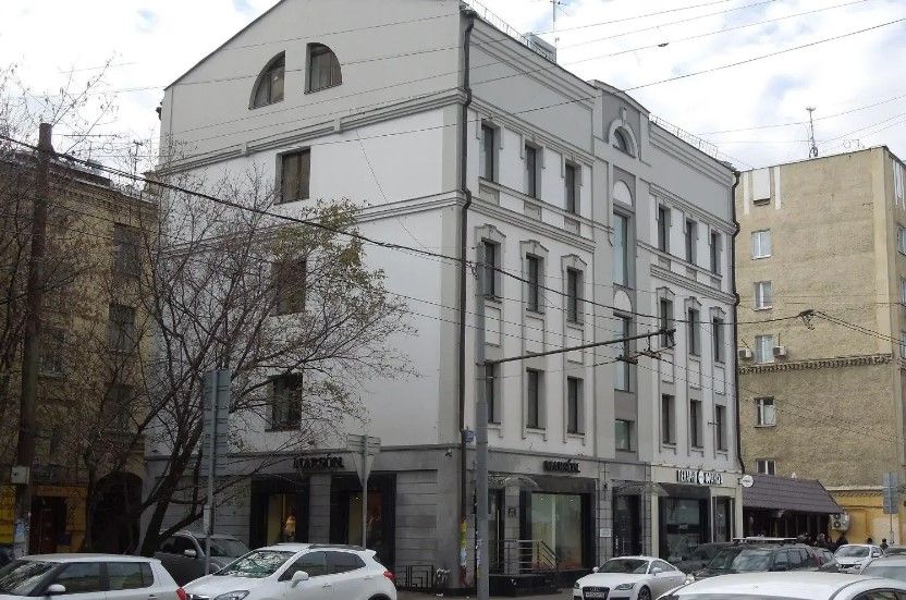 фасад дома, здание по адресу г Москва, ул 2-я Брестская, д 39 стр 2