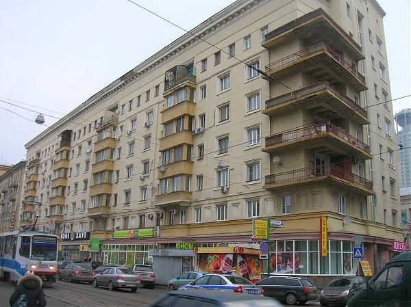 фасад дома, здание по адресу г Москва, ул Кожевническая, д 5