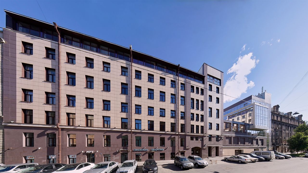 фасад дома, здание по адресу г Санкт-Петербург, ул 6-я Красноармейская, д 5-7