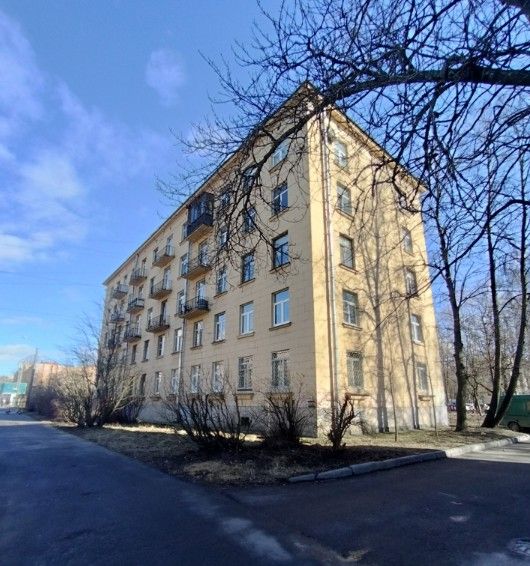 фасад дома, здание по адресу г Санкт-Петербург, Новочеркасский пр-кт, д 14