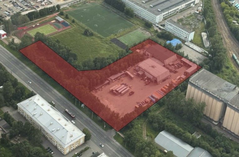 Фото земельного участка по адресу г Санкт-Петербург, пр-кт Обуховской Обороны, д 49, кв 1