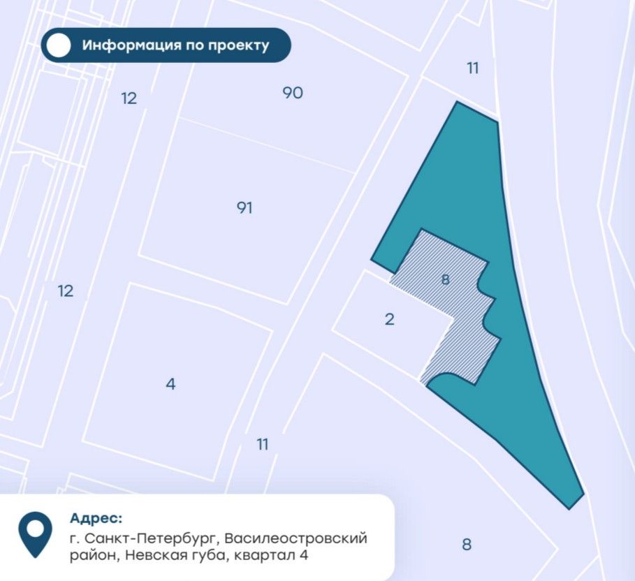 Фото земельного участка по адресу Санкт-Петербург, Невская губа, квартал 4
