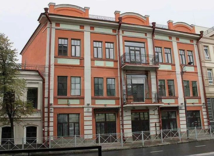 фасад дома, здание по адресу г Казань, ул Чернышевского, д 28