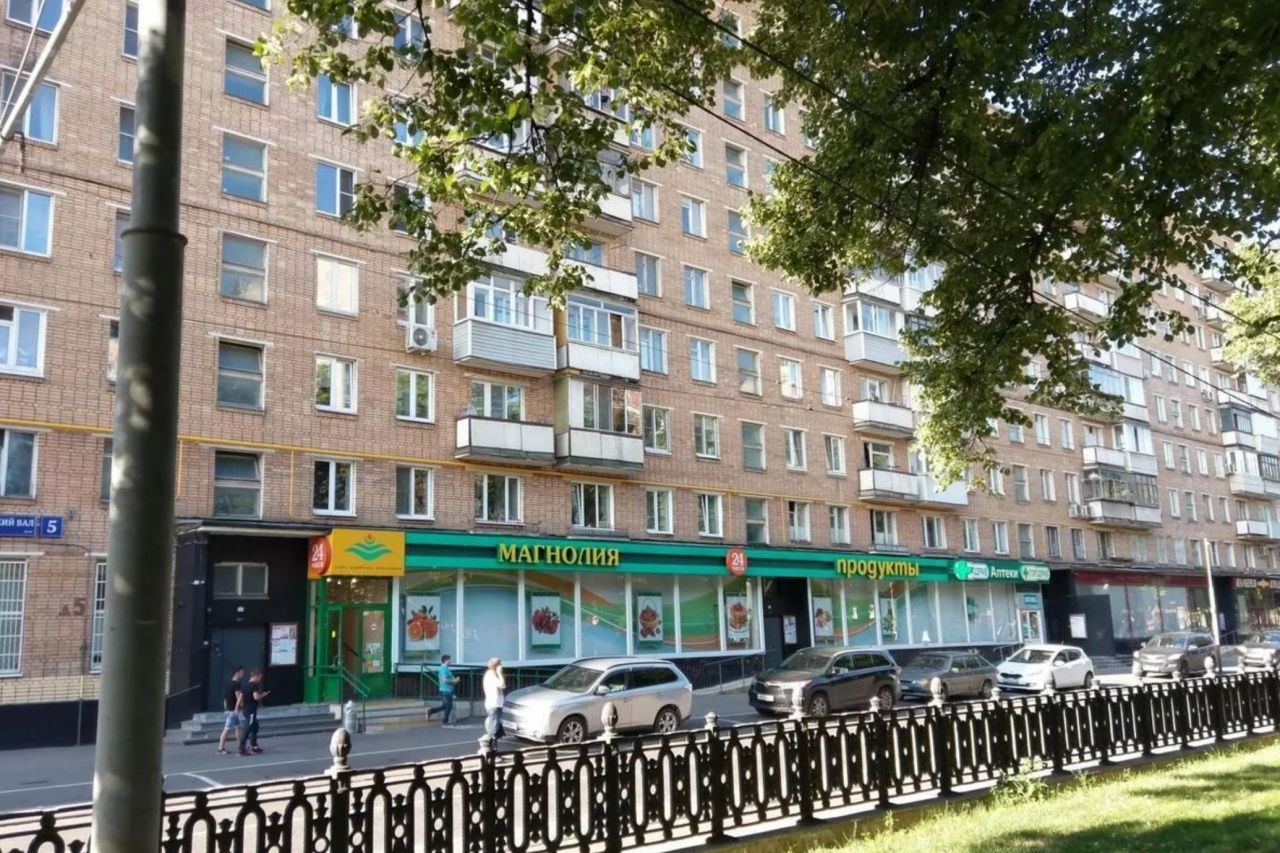 фасад дома, здание по адресу г Москва, ул Серпуховский Вал, д 5