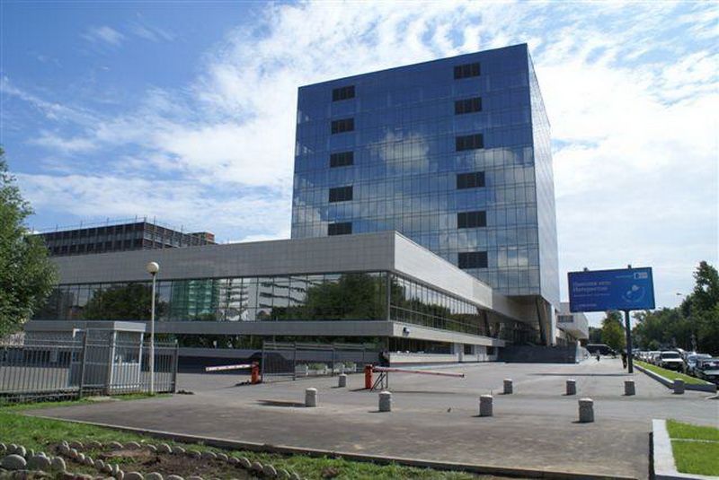 фасад дома, здание по адресу г Москва, ул Смольная, д 14