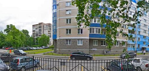 фасад дома, здание по адресу г Санкт-Петербург, пр-кт Науки, д 47 к 2