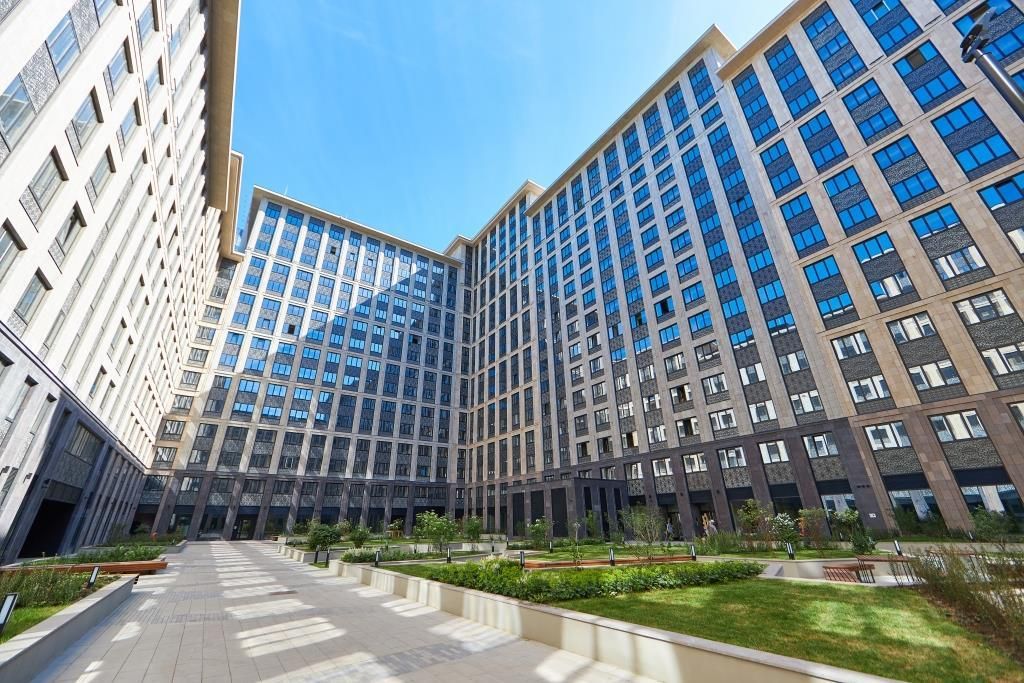 фасад дома, здание по адресу г Москва, Ленинградский пр-кт, д 35 стр 2
