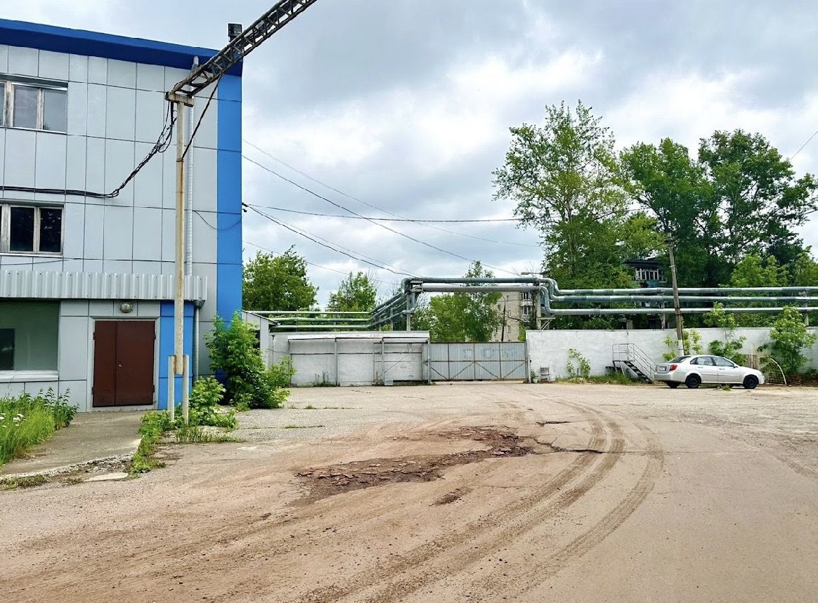 фасад дома, здание по адресу Московская обл, г Ступино, пгт Михнево, ул Строителей, д 1