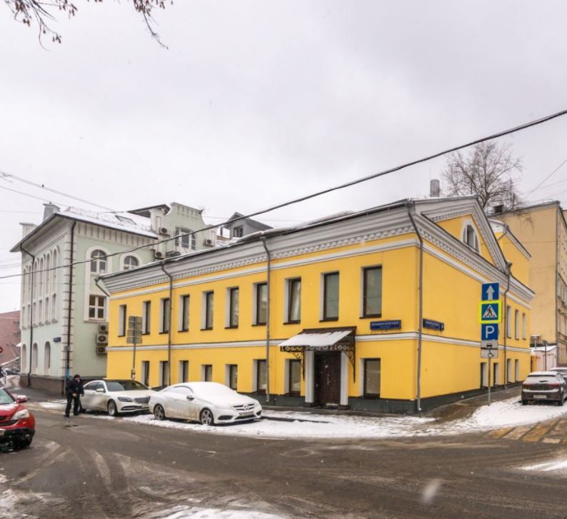 фасад дома, здание по адресу г Москва, Малый Каретный пер, д 16 