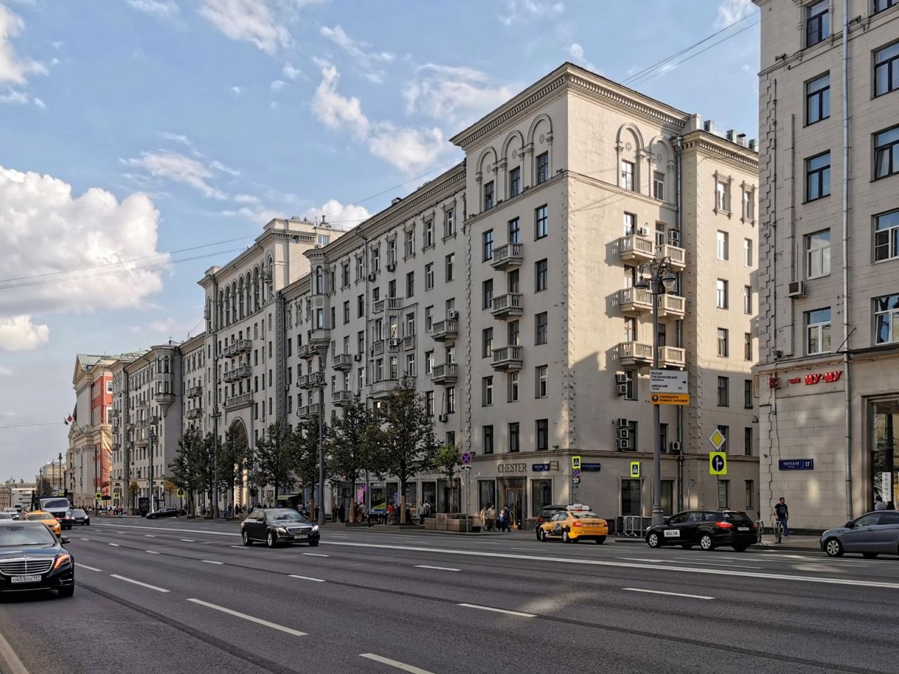 фасад дома, здание по адресу г Москва, ул Тверская, д 15