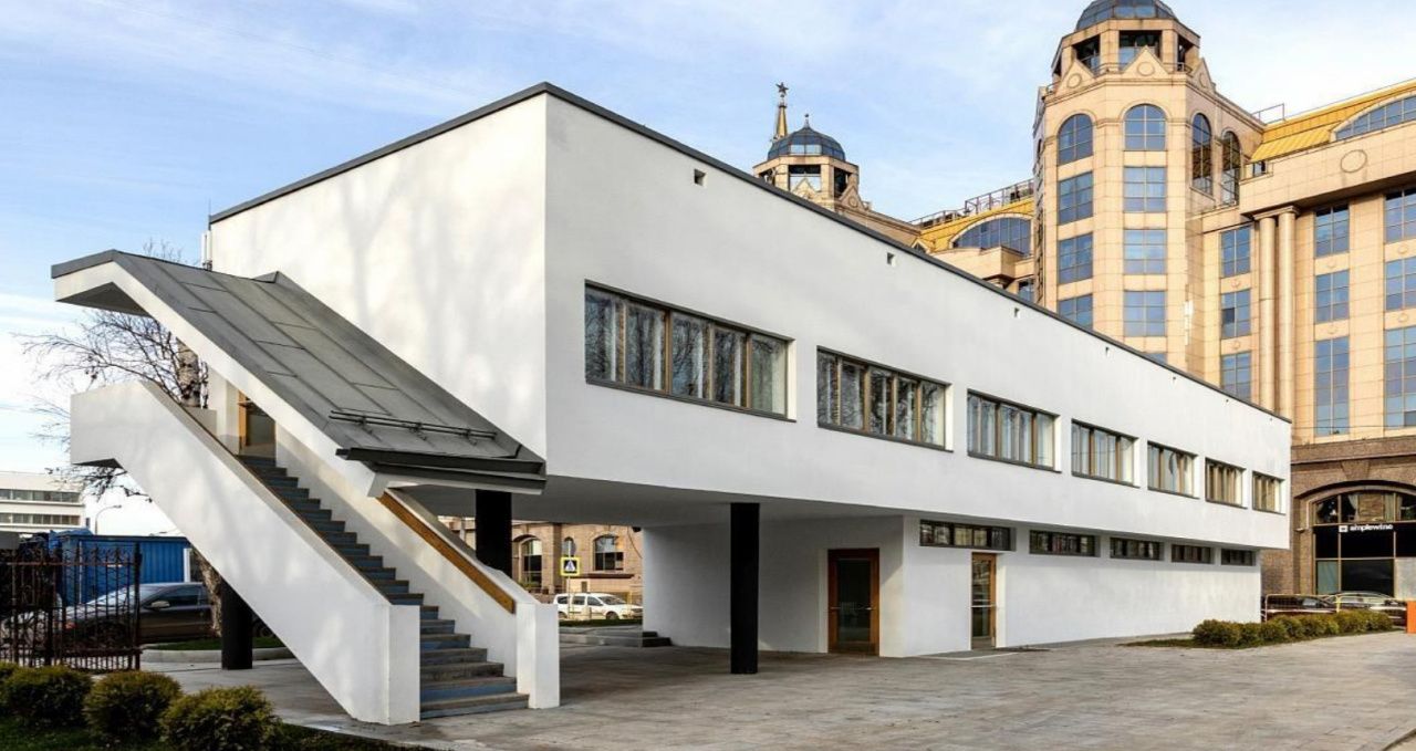 фасад дома, здание по адресу г Москва, Новинский б-р, д 25-27 стр 12