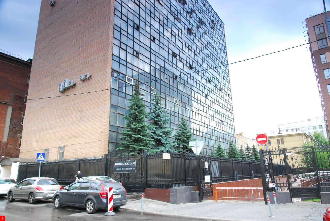 фасад дома, здание по адресу г Москва, Большой Саввинский пер, д 9 стр 3