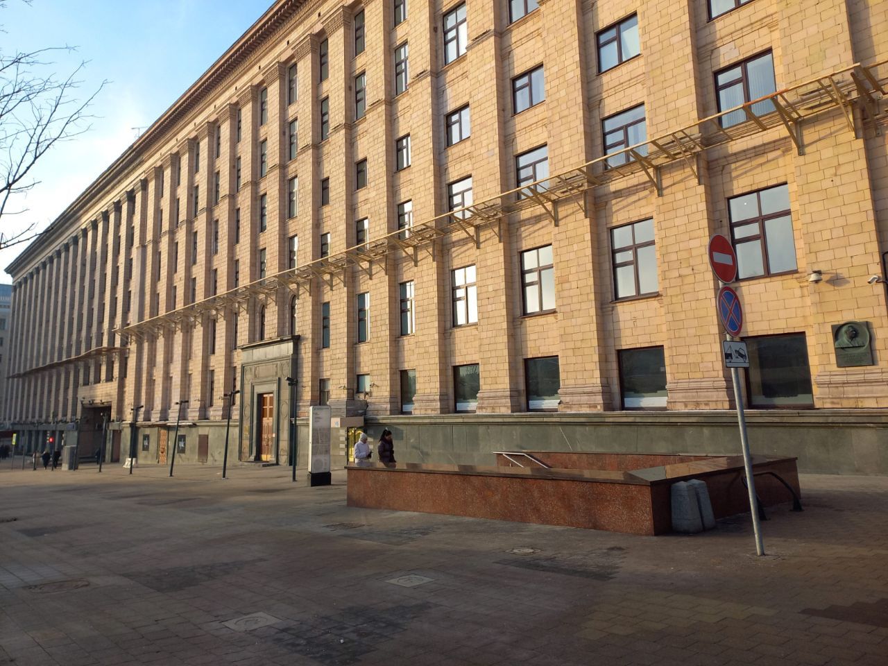фасад дома, здание по адресу г Москва, ул 1-я Брестская, д 2 стр 3