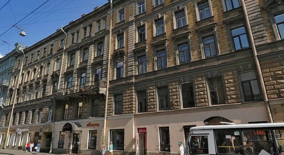 фасад дома, здание по адресу г Санкт-Петербург, Загородный пр-кт, д 28