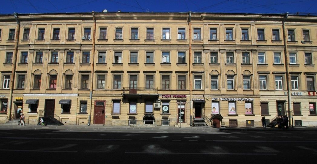 фасад дома, здание по адресу г Санкт-Петербург, ул Маяковского, д 16