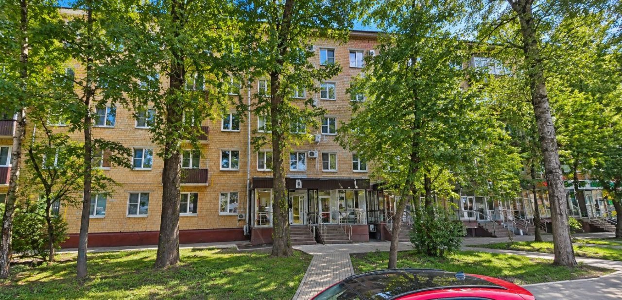 фасад дома, здание по адресу г Москва, ул Нижняя Масловка, д 5 к 1