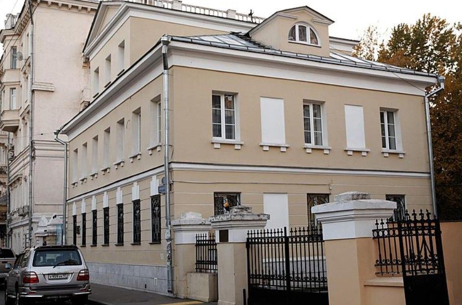 фасад дома, здание по адресу г Москва, Архангельский пер, д 15 стр 3