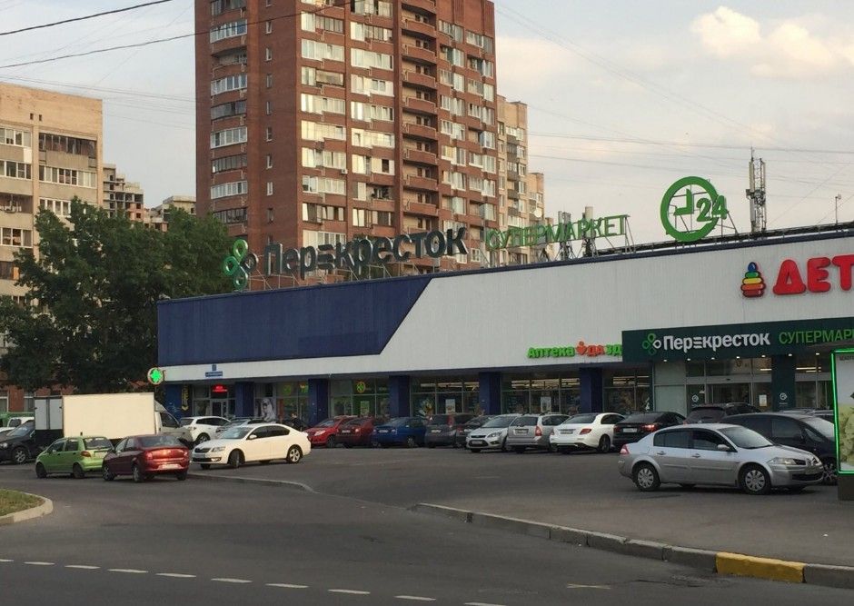 фасад дома, здание по адресу г Санкт-Петербург, пр-кт Просвещения, д 37