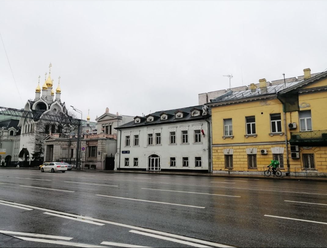 фасад дома, здание по адресу г Москва, пр-кт Мира, д 20 к 2