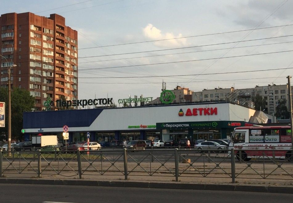 фасад дома, здание по адресу г Санкт-Петербург, пр-кт Просвещения, д 37