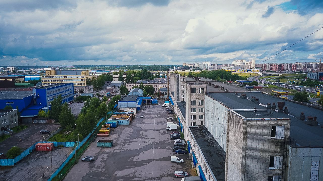 фасад дома, здание по адресу г Санкт-Петербург, 1-й Верхний пер, д 2