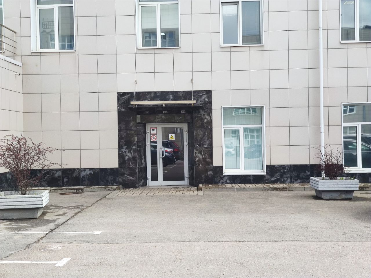 фасад дома, здание по адресу г Москва, 1-й Магистральный проезд, д 11 стр 5