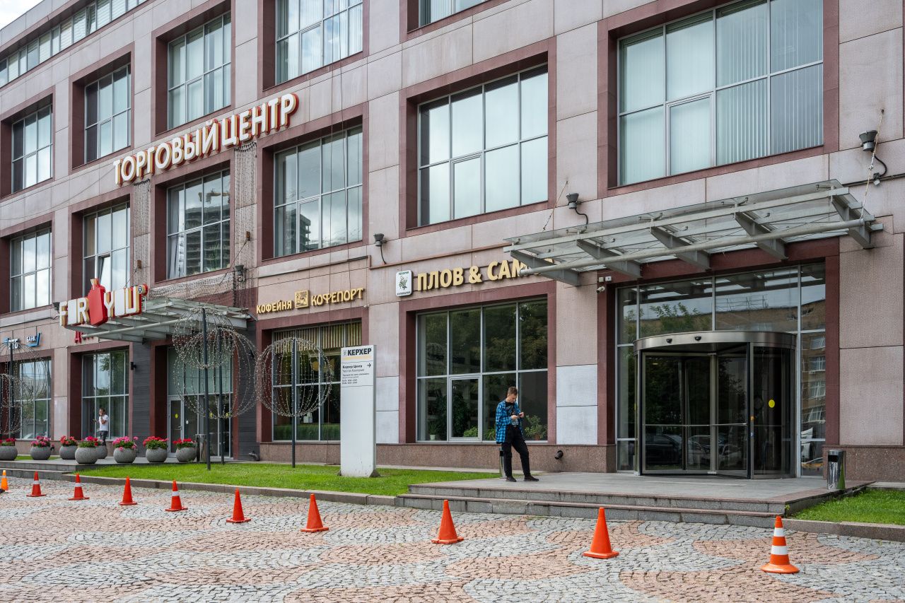 фасад дома, здание по адресу г Москва, Варшавское шоссе, д 26 