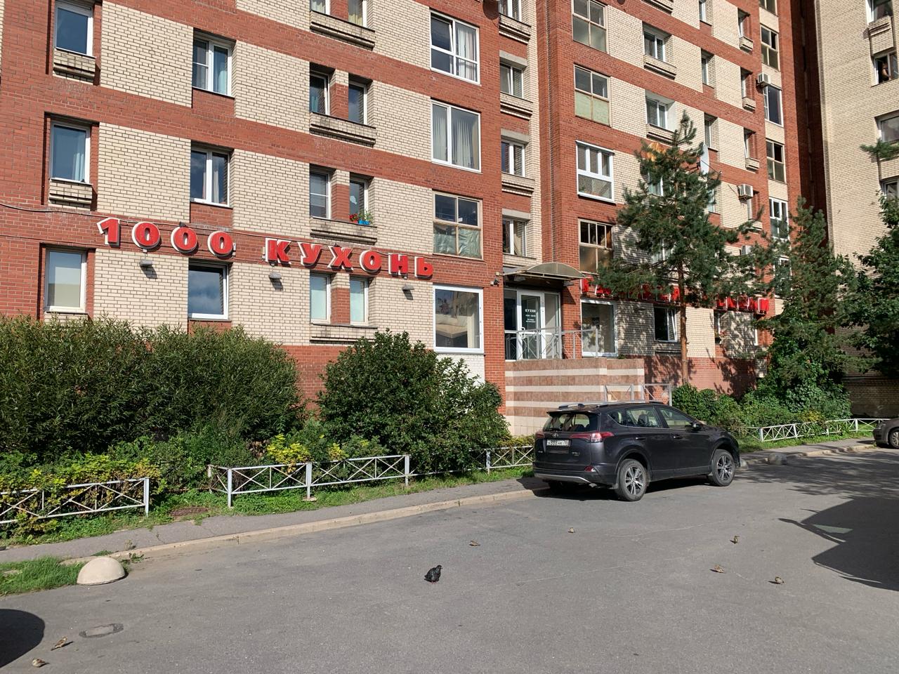 фасад дома, здание по адресу г Санкт-Петербург, ул Савушкина, д 117 к 2