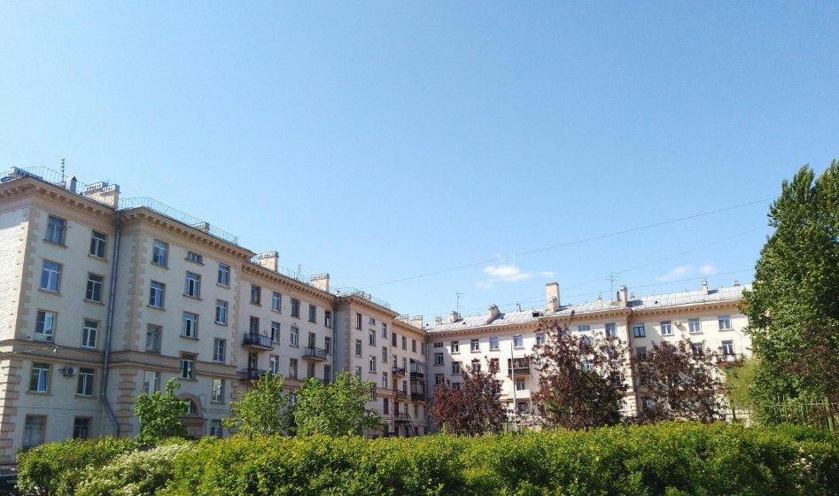 фасад дома, здание по адресу г Санкт-Петербург, пр-кт Стачек, д 16