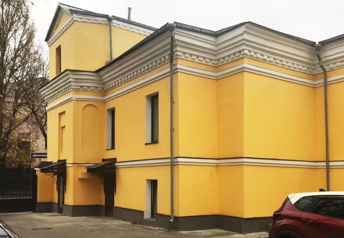 фасад дома, здание по адресу г Москва, Малый Каретный пер, д 16 
