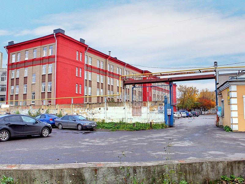 фасад дома, здание по адресу г Санкт-Петербург, ул Швецова, д 41