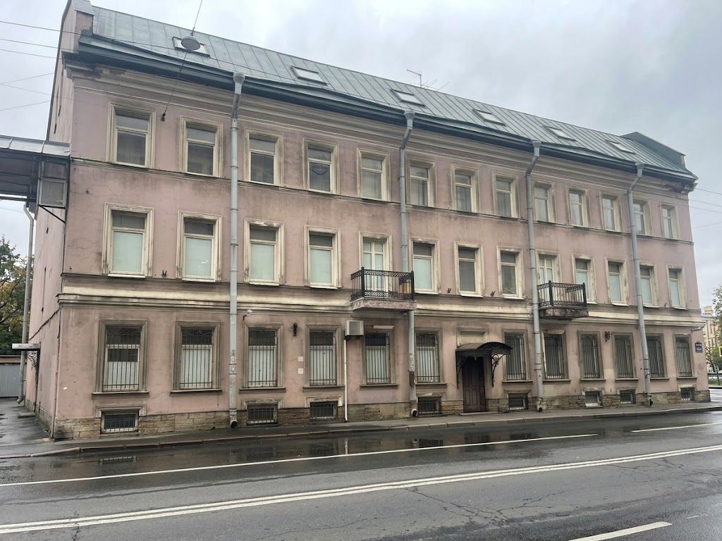 фасад дома, здание по адресу г Санкт-Петербург, Рижский пр-кт, д 78