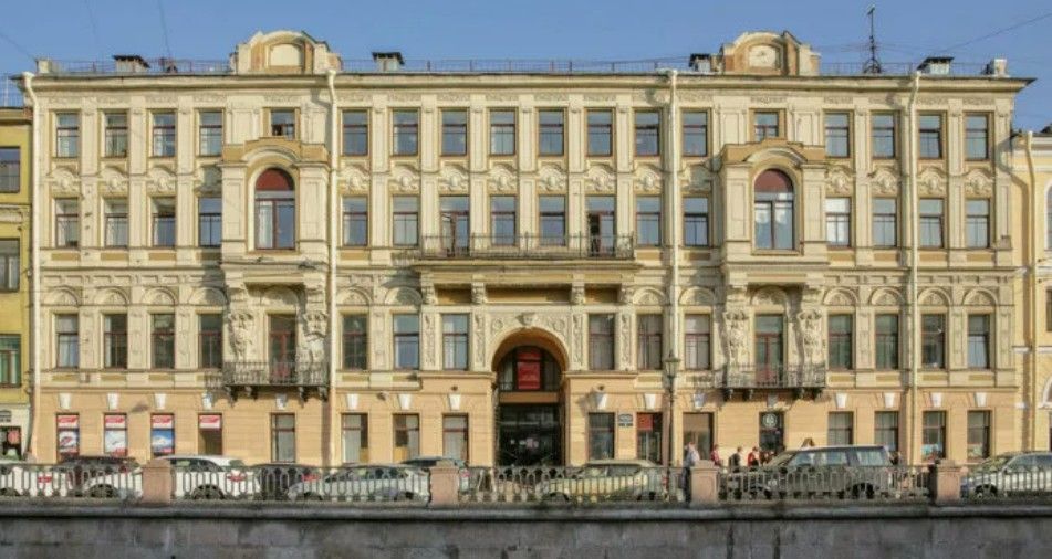 фасад дома, Бизнес-центр Канала Грибоедова, 24 по адресу г Санкт-Петербург, наб Канала Грибоедова, д 24