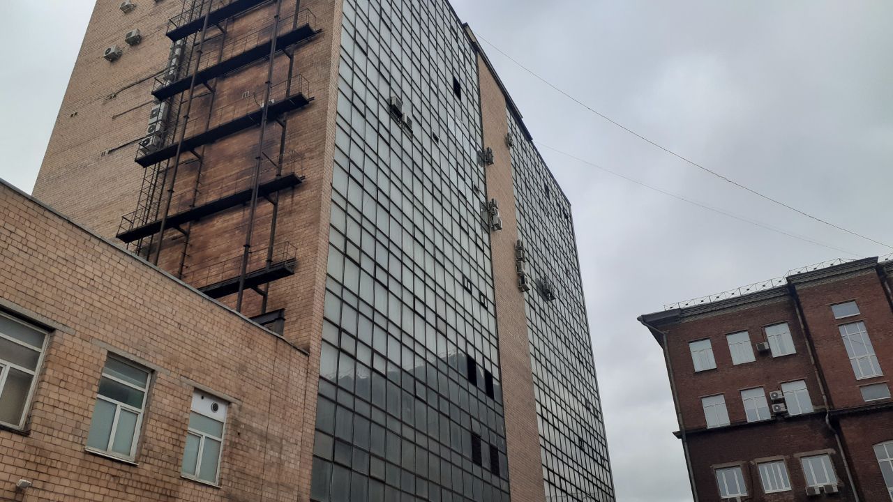 фасад дома, здание по адресу г Москва, Большой Саввинский пер, д 9 стр 3